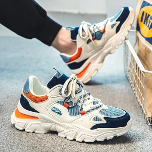 Men's Running Walking Tennis Shoes,Breathable Casual Cushioning Sports Shoes for Men2