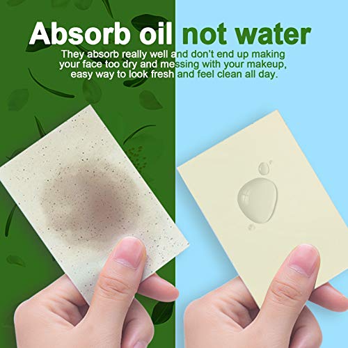 Teenitor 1000 Counts Oil Absorbing Sheets, Oil Blotting Paper, Oil Absorbing Tissues, Face Facial Natural Oil Control Film Blotting For Oily Skin Care Men Women-Jasmine #TOP4