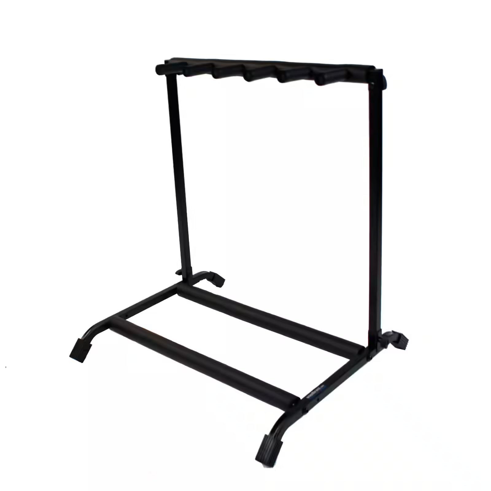 WOODBRASS GS50-R5 Stand rack pour 5 x Guitare, Basse, Electrique ou 3 x Guitare acoustique - Rangement solide, compact et sûr - Support avec encombrement minimum : 67,5 x 65 x 53,5 cm