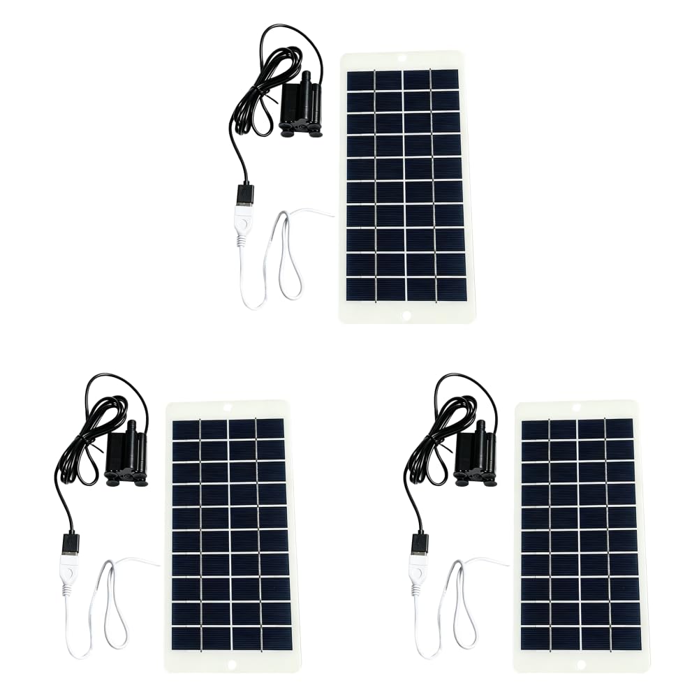 Mini solarna pompa fontannowa do ogrodów i basenów Kabel 1,5 m