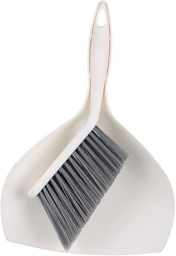 1 Unidades de escoba de limpieza de escritorio pequeños sartenes con cepillo cepillo de limpieza para mascotas, recogedor de escritorio suministros