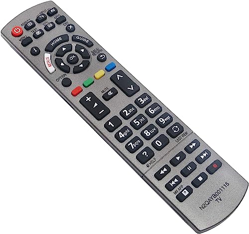 N2QAYB001115 New Replacement Remote Control fit for Panasonic Viera TV TX-40EXW734 TX-40EXW735 TX-40EXX689 TX-43EXW754 TX-49EX610E TX-49EX613E TX-49EXF687 TX-49EXN688 TX-49EXT686 TX-49EXW604S - Image 4