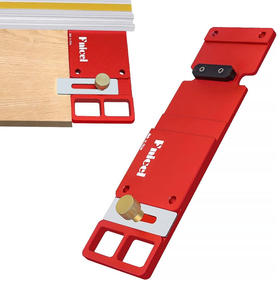 Woodworking 90 Degree Angle Stop Aluminum Alloy Track Saw Square