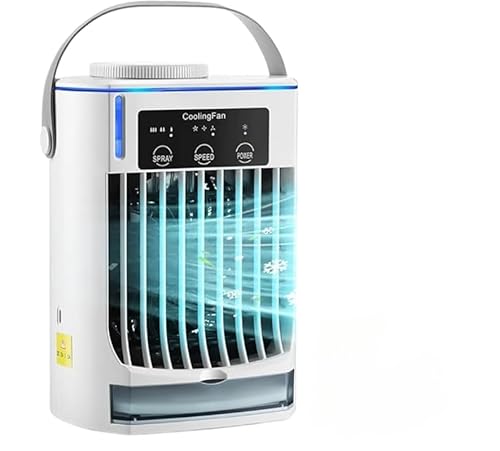 Enfriador de Aire portátil Moderno, 5 en 1, Inteligente, con Aire Acondicionado y Ventilador de Agua