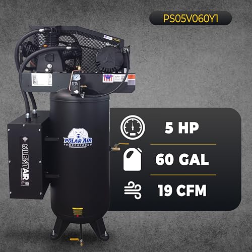 POLAR AIR 5HP 60 Gal Compressor