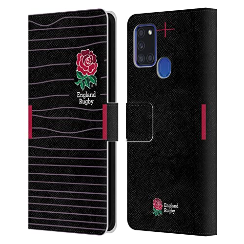 Étui Portefeuille Samsung Galaxy A21s Antichoc Pratique Motif Rugby Anglais