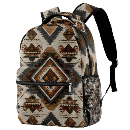 Mochila escolar abstracta para laptop bolsa de libros impermeable casual