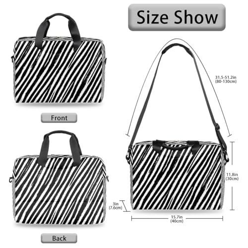 Bolso para portátil negra 15.6 pulgadas miniatura 6