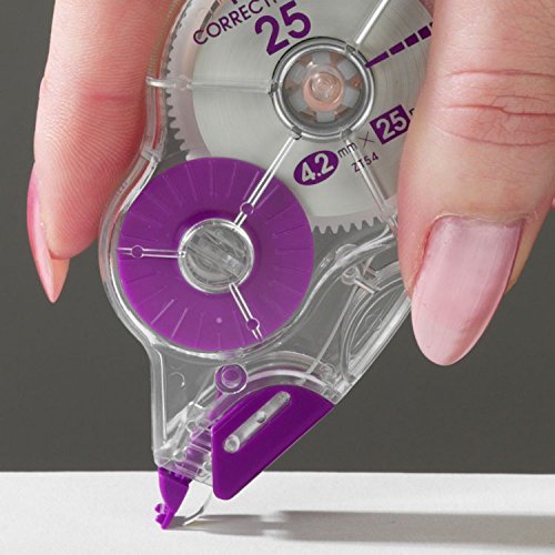 Pentel - Confezione di 12 correttori roller, 25 m