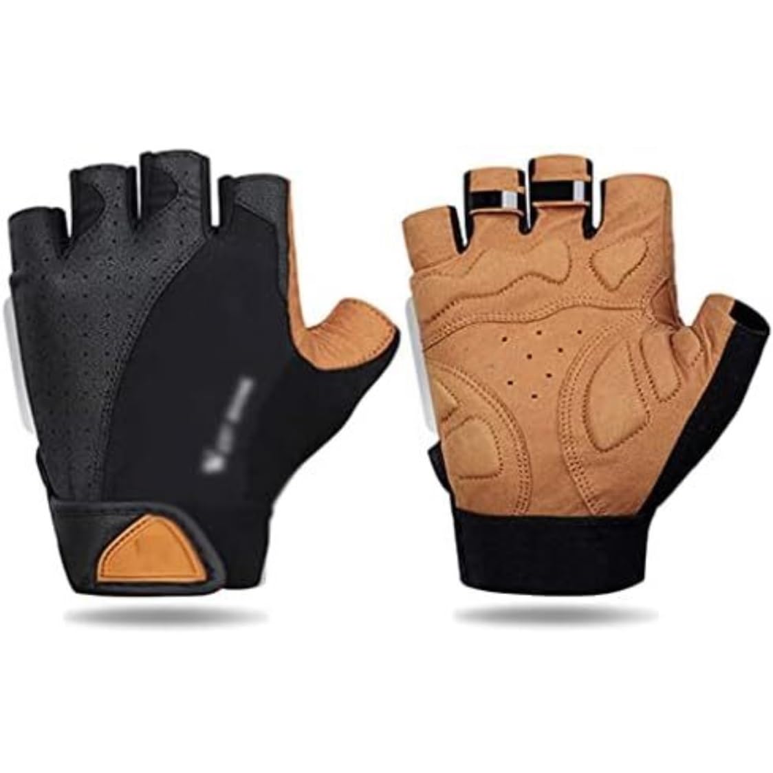 Guanti Bici Guanti da Ciclismo Guanti Da Ciclismo Guanti Mezze Da Bicicletta Uomo Donna Estate Palestra Traspiranti Guanti per Bicicletta Guanti da Moto