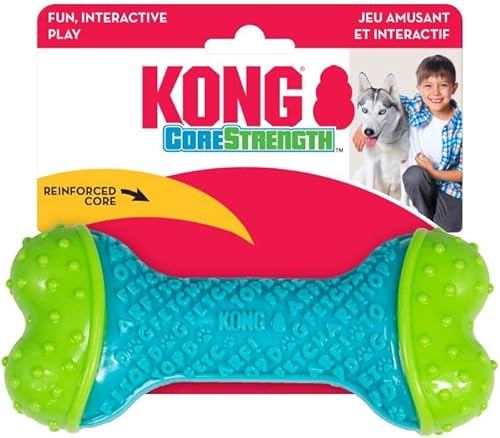 Miniatura 2 de KONG - CoreStrength Ball - Juguete dental y masticable para perros de larga duración