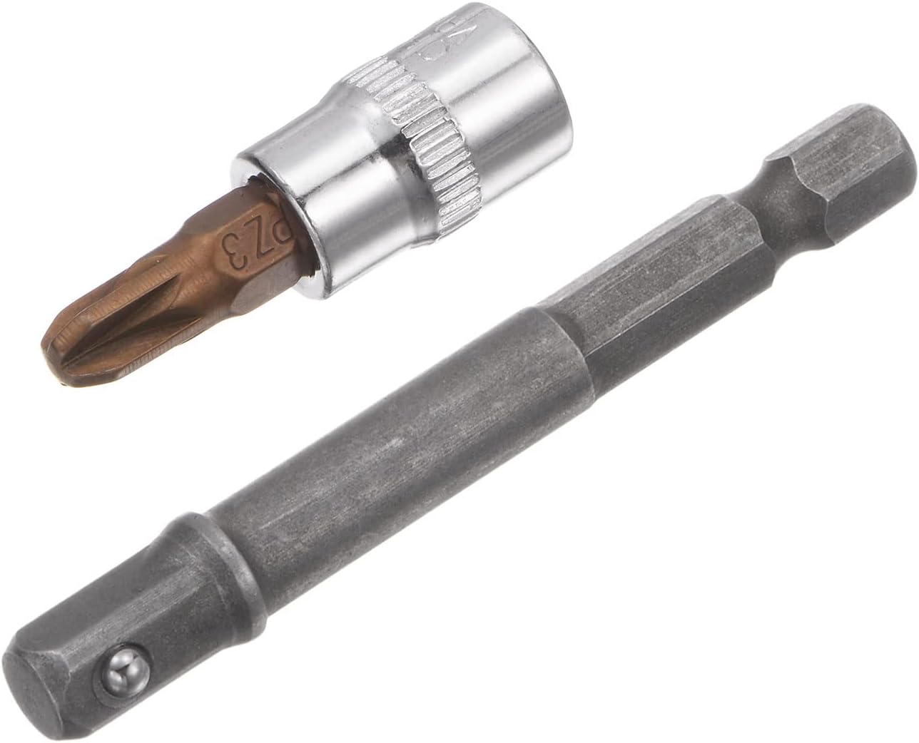 Uxcell 4pcs 3/8" Drive X T30 Torx Bit Socket, S2 Steel Bits CR-V Sockets 48mm Length Use With Ratchet Wrench, Slide Bar, Extension Rod - View #3