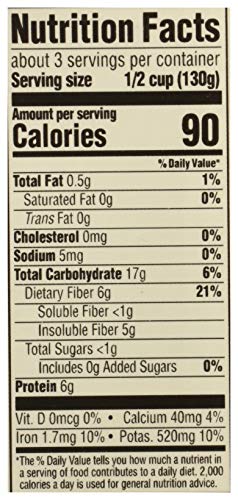 365 by Whole Foods Market, Organic Unsalted Cannellini Beans, 13.4 Ounce (Pack of 4) - Thumbnail 2