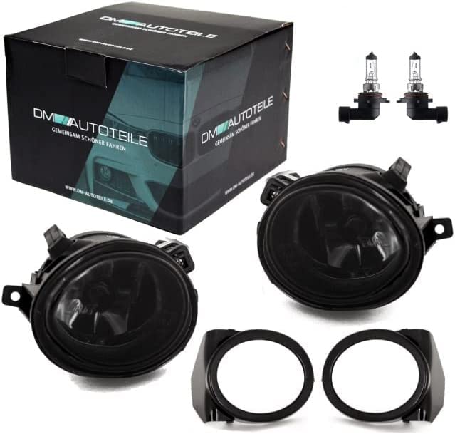 DM Autoteile NEBELSCHEINWERFER Set passt für E46 E39 M Paket M3 M5 Smoke+ Birnen+ Halter