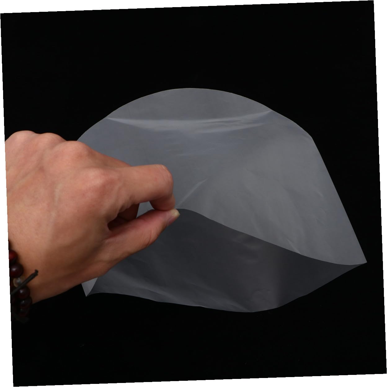 50 Pezzi Buste Protettive Trasparenti per CD Custodie Interne Resistenti Senza Sacchetti AntiGraffio per Protezione e Conservazione Dischi