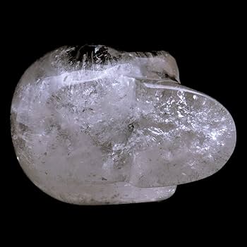 アイリス　スカル 中 【クリアクォーツ 水晶】クリスタル　ブラジル産 アイリス スカル 中 【クリアクォーツ 水晶】クリスタル ブラジル産