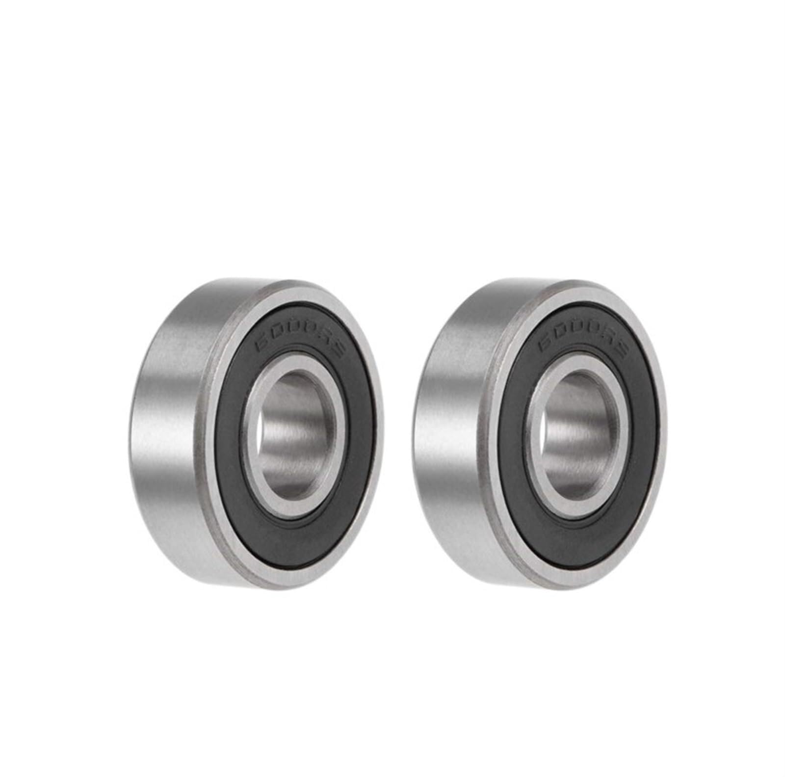 Bimetalowa uszczelka tarcza mikro łożysko zwykłe 2 szt. 6000 6001 6002 6003 6004 6005 6006-2RS łożyska kulkowe(6001-12x28x8mm)