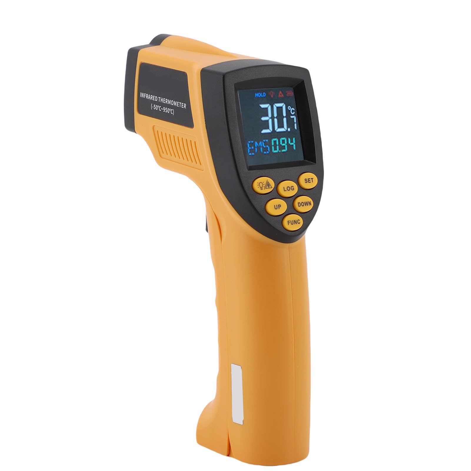 Termómetro Infrarrojo Digital, ABS, Pistola de Temperatura Precisa, -58 a 1742 para Cocinar, Hornear, HVAC, Reparación de Automóviles