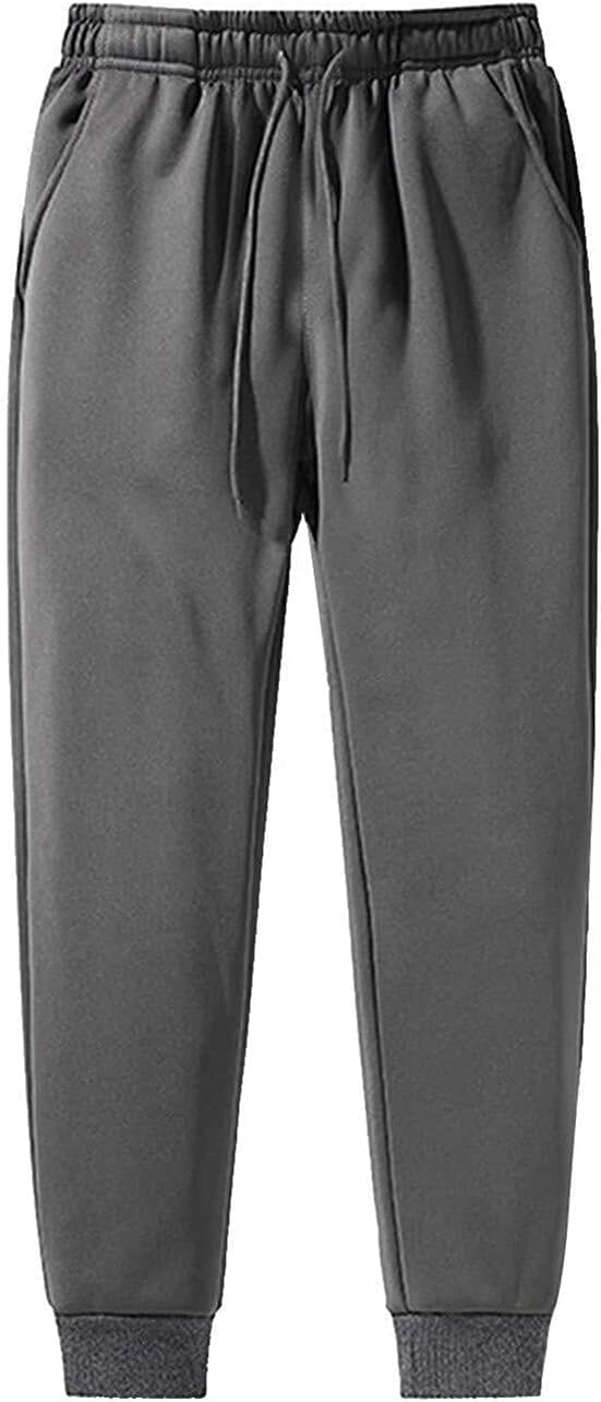 Jogger Caldo Inverno Uomo Pantaloni Sherpa Caldi Pantaloni Invernali Uomo GXAMOY In Pile Sherpa - Caldi E Comodi Taglia XX-Large Pantaloni Sherpa Pile Pantaloni Jogger Caldi