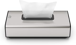 Tork 460013 dozownik chusteczek do twarzy/pudełko na chusteczki kompatybilne z systemem dozownika chusteczek do twarzy Tork F1 / stal nierdzewna