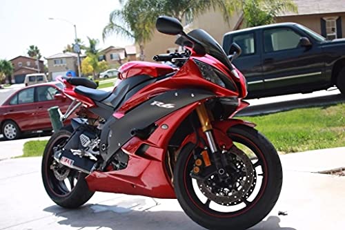 Black W/Wine Red Complete Injection Molding Fairing Kit Bodywork Bodyframe Body Kits Set Motorcycle Aftermarket Parts For Yamaha Yzf R6 Yzf-R6 Yzfr6 2008 2009 2010 2011 2012 2013 2014 2015 2016 #TOP11