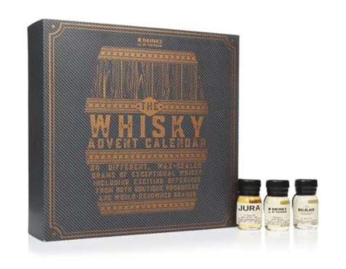 Whisky Advent Calendar 2023 Edition | Drinks by the Dram | 24 Miniatures, 45.1% | Includes Scotch, Irish Whiskey, Bourbon and Beyond | Jameson, Talisker, Jura and many more | Original