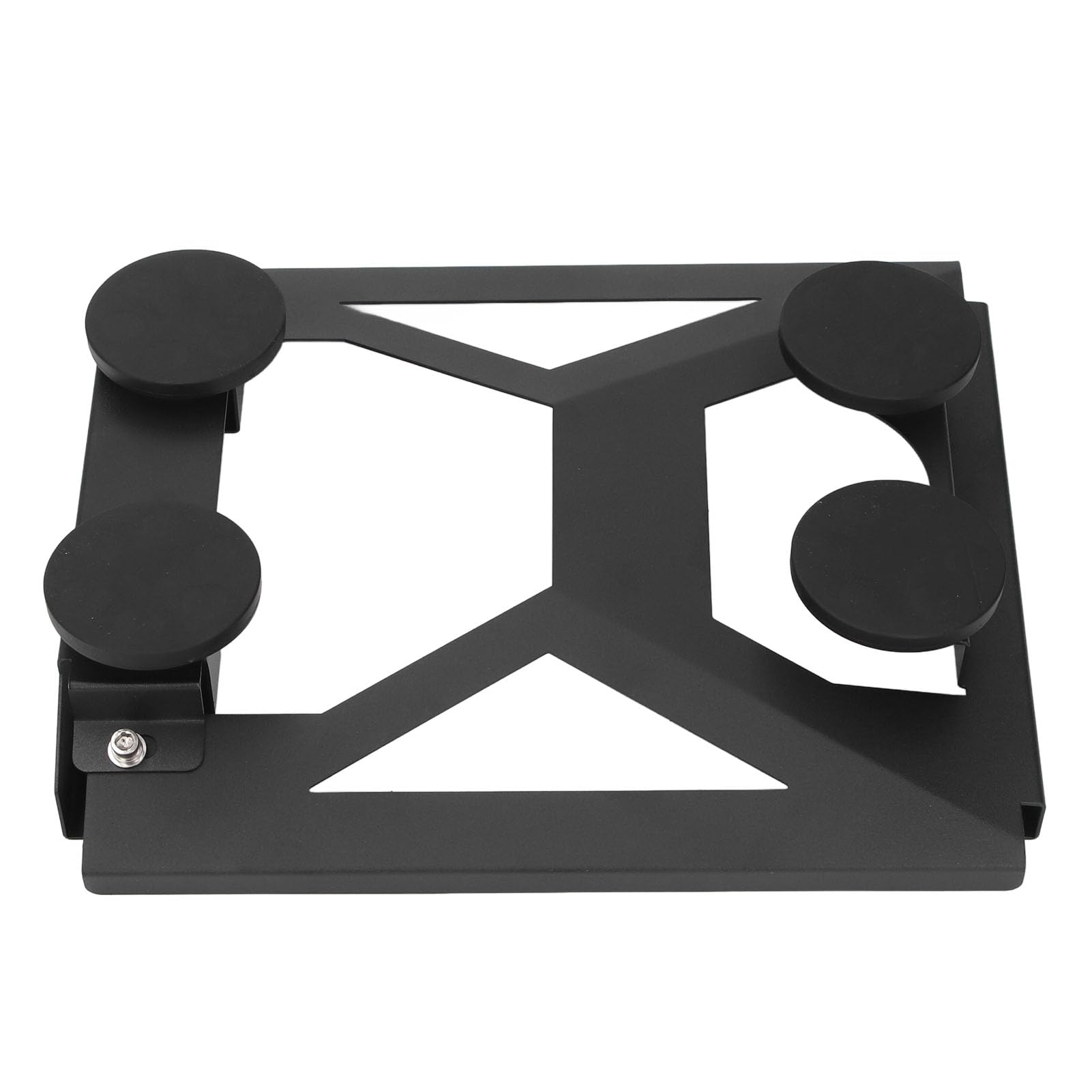 Demeras Soporte para Satélite para Coche, Soporte para Antena Parabólica Estructura de 4 Lados Placa de Acero Reforzada Robusto Multifuncional para Caravana