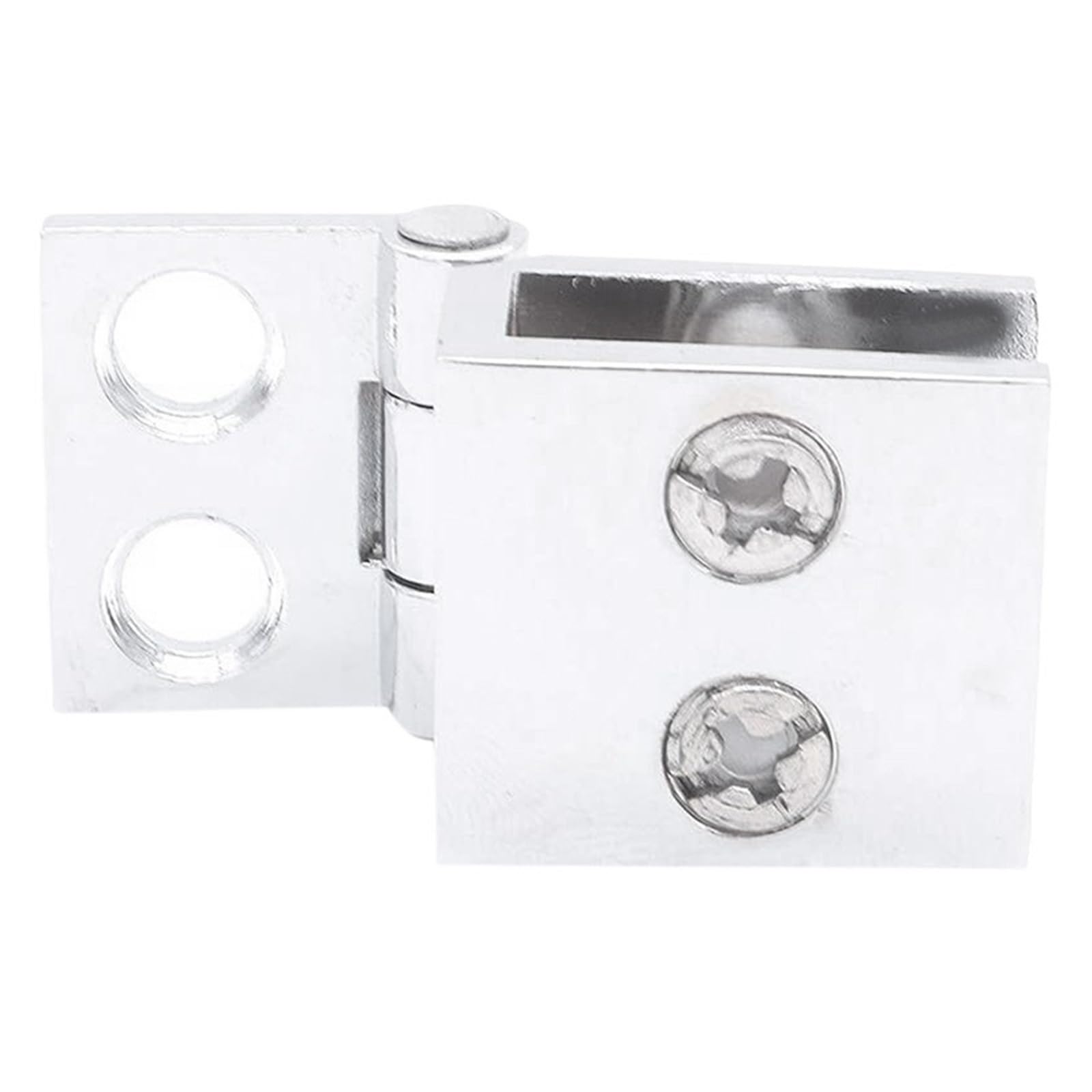 Charnière de porte en verre 5-8mm, lot de 8 pinces réglables pour vitrine d'armoire
