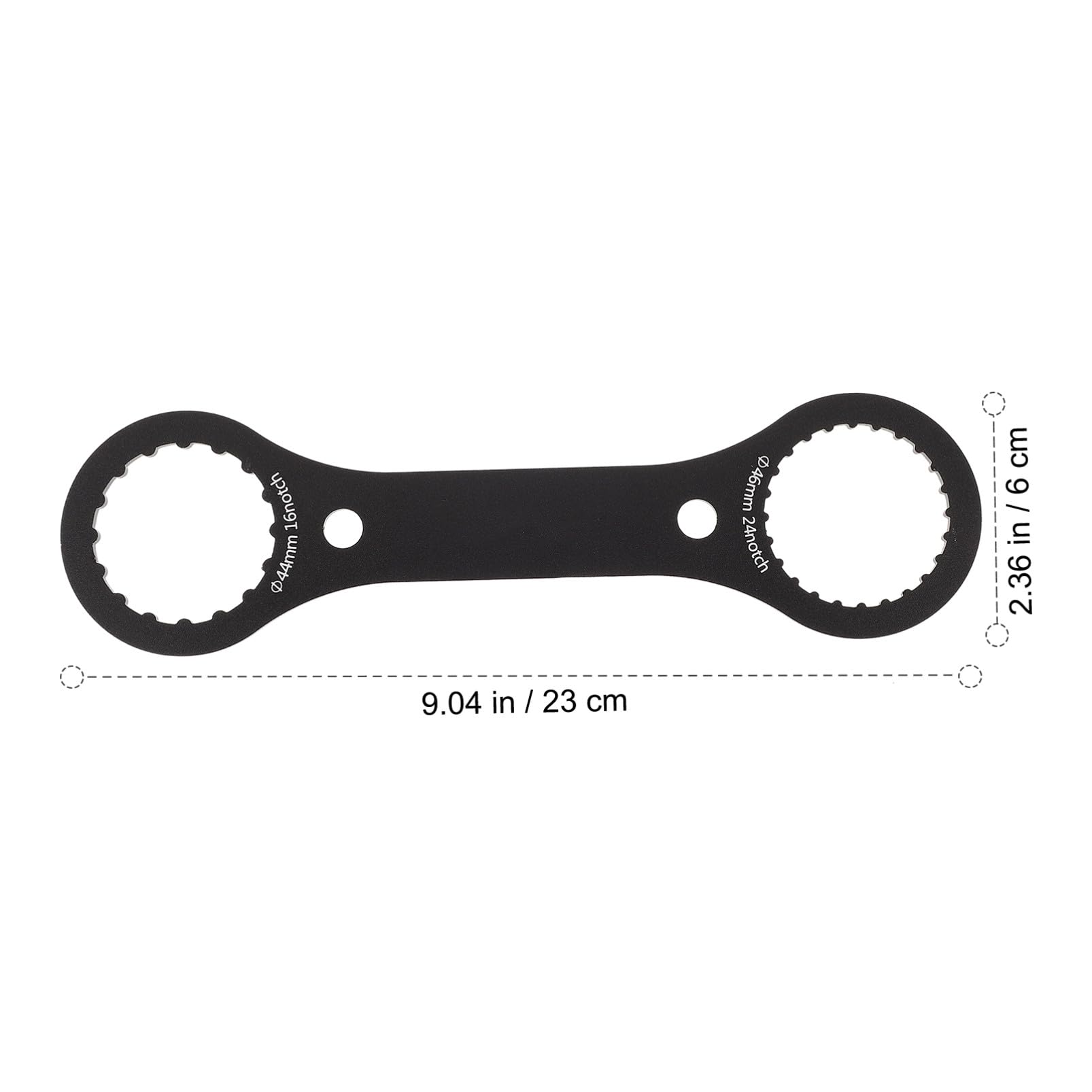 Supvox 5St Fahrradschlüssel reparaturset fahrrad bike tool Blitzrad Fahrrad-Reparatur-Werkzeugsatz Pedale Fahrrad Achsschlüssel Werkzeug Kurbelgarnitur-Entferner Aluminiumlegierung Black