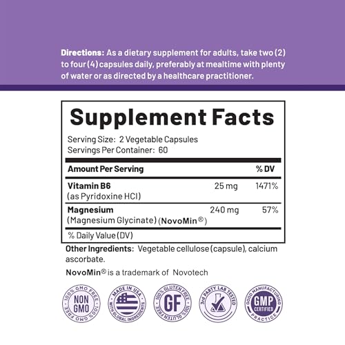 CGMLabs Magnesium Glycinate with B6
