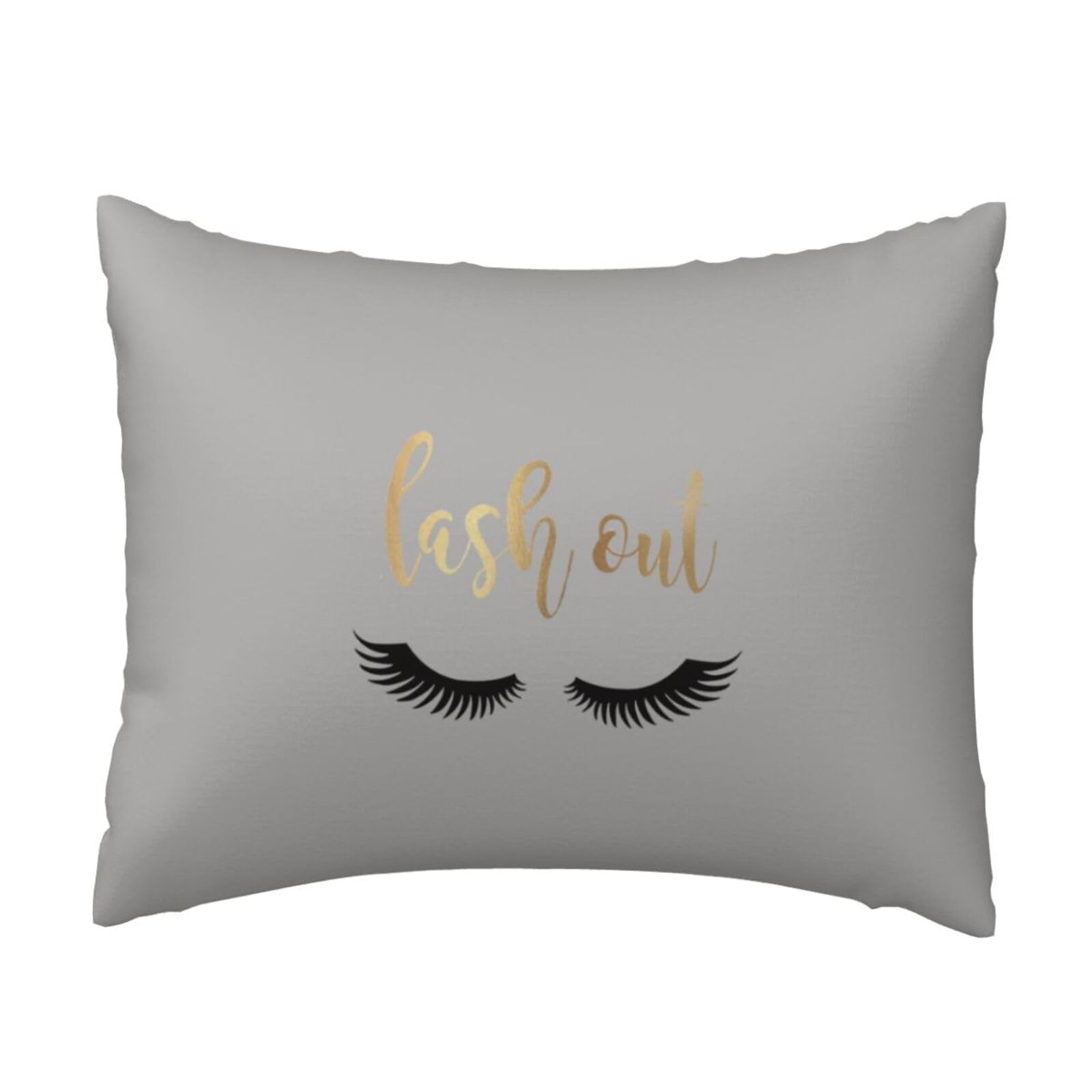 GSGCSBYMLG Eyelash printed Pillow Case 20x26in Cushion Cover