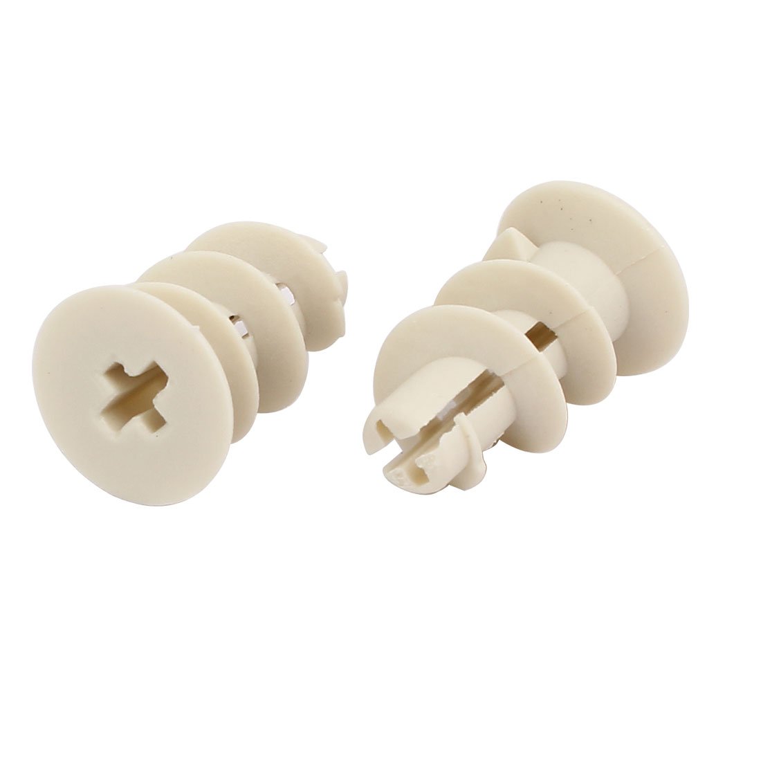 Aexit M4.2 x 25mm Screw Nylon Self Drilling Drywall Hollow-Wall Anchor 50 Sets (196a2de95ed36c2920fb4e6633b5aa69)