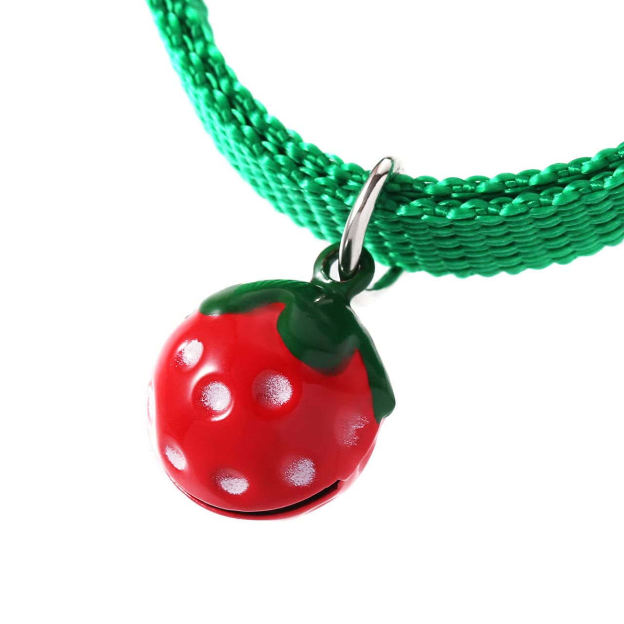 Amazon | ここねこ本舗 【いちごちゃん首輪】 いちご鈴付 セーフティ