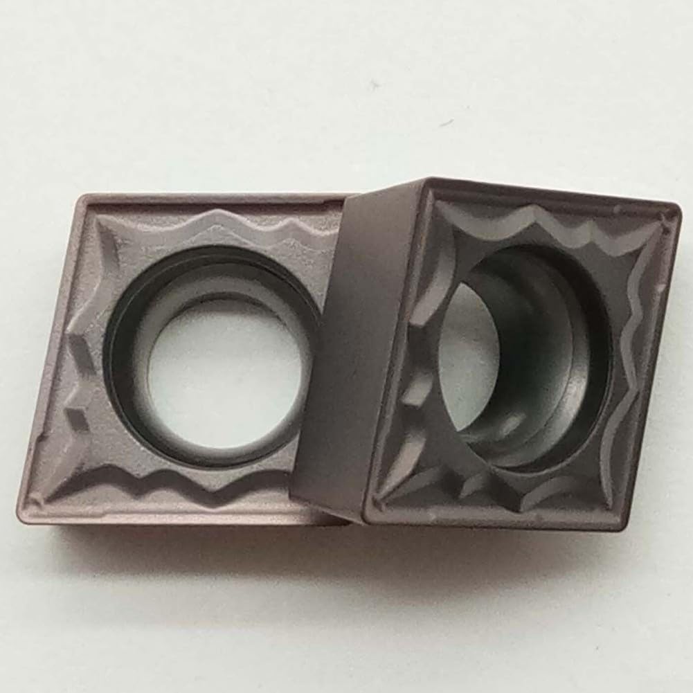 Lot de 10 inserts de tournage en carbure CNC indexables CCMT09T304-HMP PC9030, outils de coupe en métal, pour usinage de tour, avec forte résistance et longue durée de vie