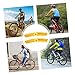 GOOHOCHY 20pcs Portable Wheel Reflectors Professional Bike Reflectors for Safety Replaceable Reflective Signs for Bicycles Convenient Installation for Bikes and Touring Cars