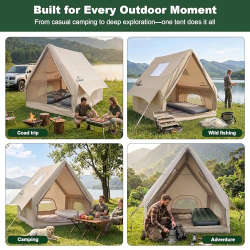 Tienda inflable de camping grande NANJEEN para 2 personas miniatura 6