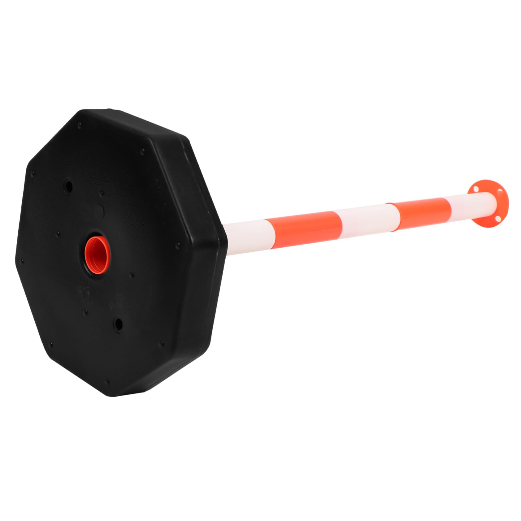 Cabilock Water Fillable Traffic Isolation Column Guardrail Post for Road Safety and Traffic Guidance Versatile Design for Parking Lots and Driveways Sturdy Traffic Facility