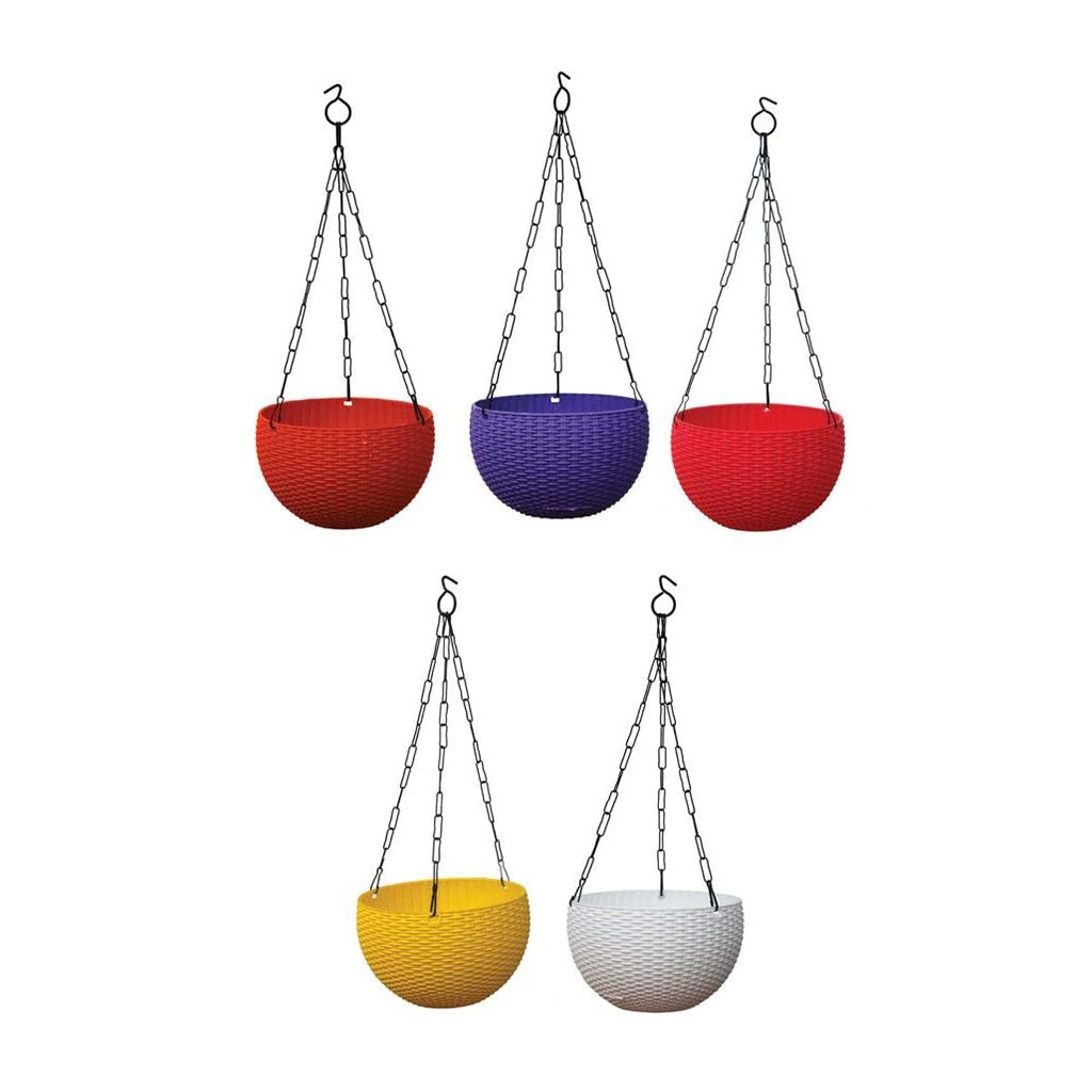 See full amazon price history chart for TrustBasket Weave Hanging Basket Mixed Colours (Set of 5)-Multicolour Hanging Basket,Hanging Flower Basket/Balcony,Indoor,Outdoor Hanging TrustBasket Weave Hanging Basket Mixed Colours (Set of 5)-Multicolour Hanging Basket,Hanging Flower Basket/Balcony,Indoor,Outdoor Hanging (B08P8N2WZK) Amazon Price History, Amazon Price Tracker