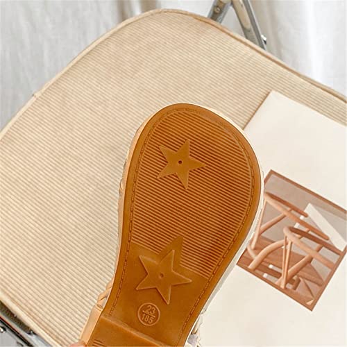 Girls Sandals Mesh Design Sandals Flower Flat Sandals Summer Dress Shoes Knitted Sandals Jelly Sandals for Toddler Girls3