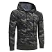 Sudaderas con Capucha para Hombre Camuflaje Jersey Ciclismo Suéter Manga Larga Hombre...