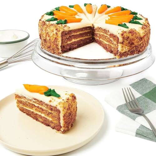 David's Cookies Layered Carrot Cake 10' - Pre-sliced 14 pcs. Fresh Gourmet Bakery Dessert...