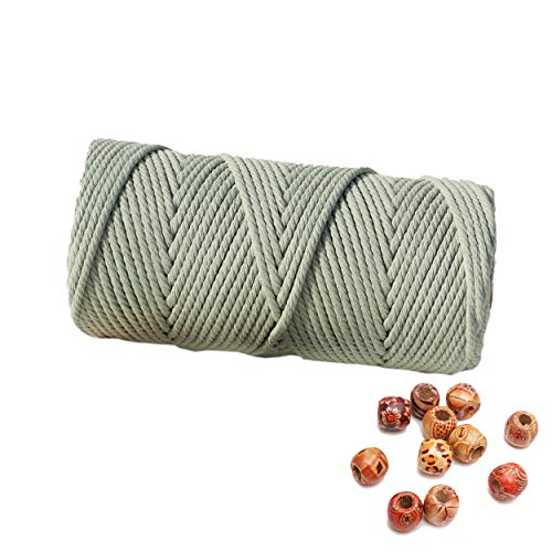 Macrame Cord 3mm 109 Yards Sage Green 1 Pack