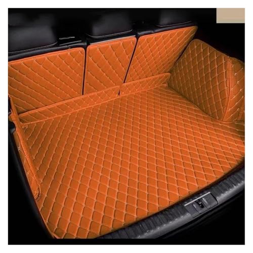 Tapis de coffre pour VW Passat Variant 2016-2018 finitions luxe marron