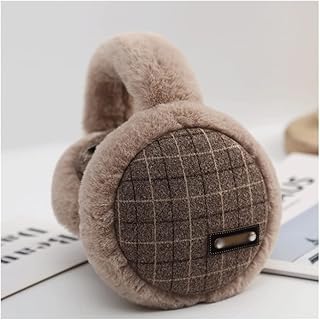 Exterior Invierno All-Match Ore oreja Muffs Cálido plegable Orejeras Cómodo peluche Oreja Muffs deportes al aire libre Ear Cubiertas for el clima frío Clima frío