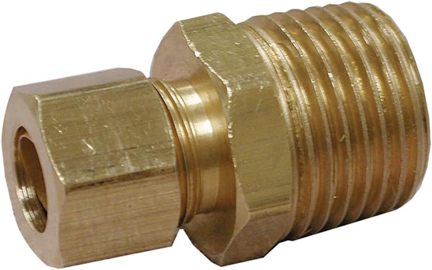 Jones Stephens C74066LF Lead Law Compliant 3/8 OD X 1/2 MIP COMP Conn - N/A