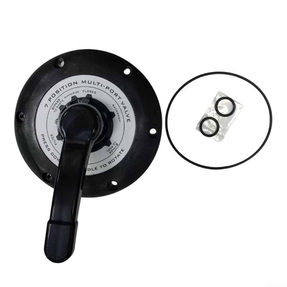 Vanne multiport avec joint d'étanchéité pour filtre WVS003 - Pièce de rechange 600-9600 600-9600B - Pour équipement de piscine en plastique durable - Accessoire pour piscine