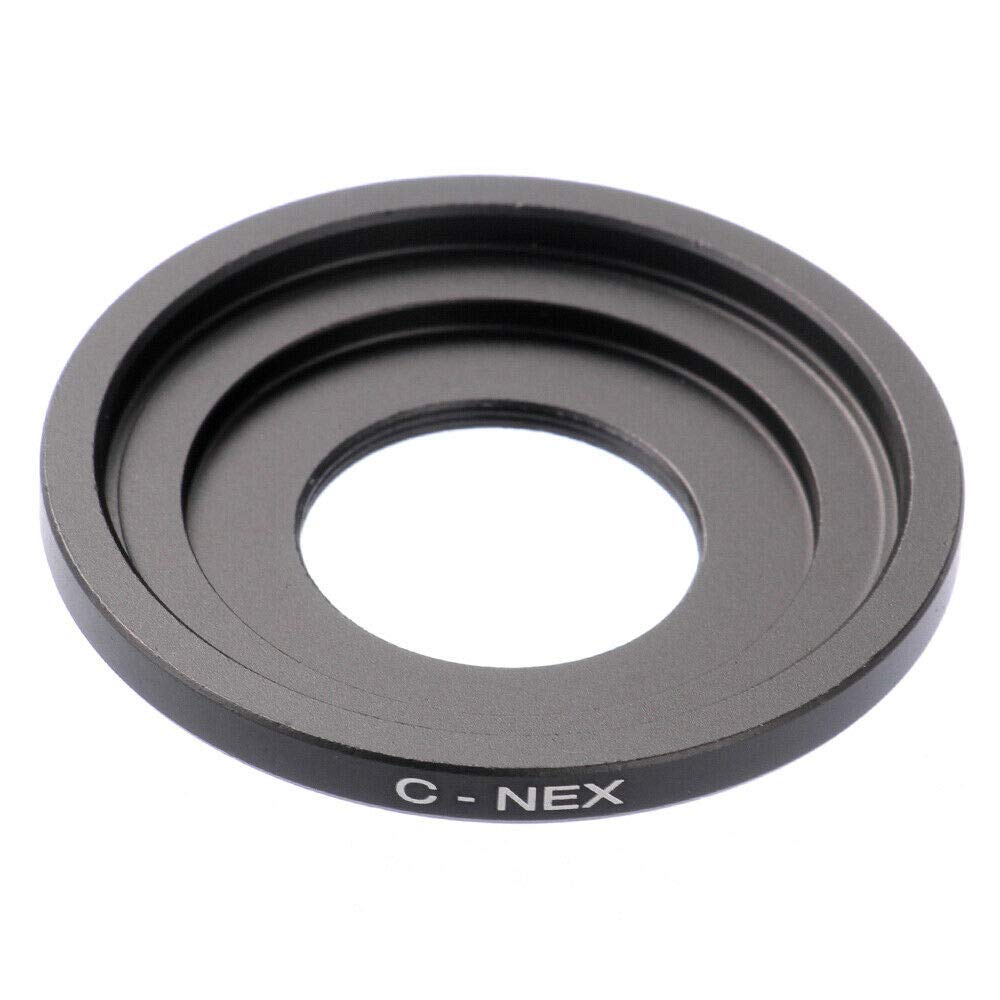 FocusFoto C-NEX Adapter Ring for C Mount Movie Lens to Sony Alpha E-Mount Mirrorless Camera Body A7III A7RIII A9 A7 A7S A7R II NEX-7 NEX-6 NEX-5 5T 5N 5R 3 A6500 A6300 A6000 A5100 A5000 A3000 NEX-VG10-image-21