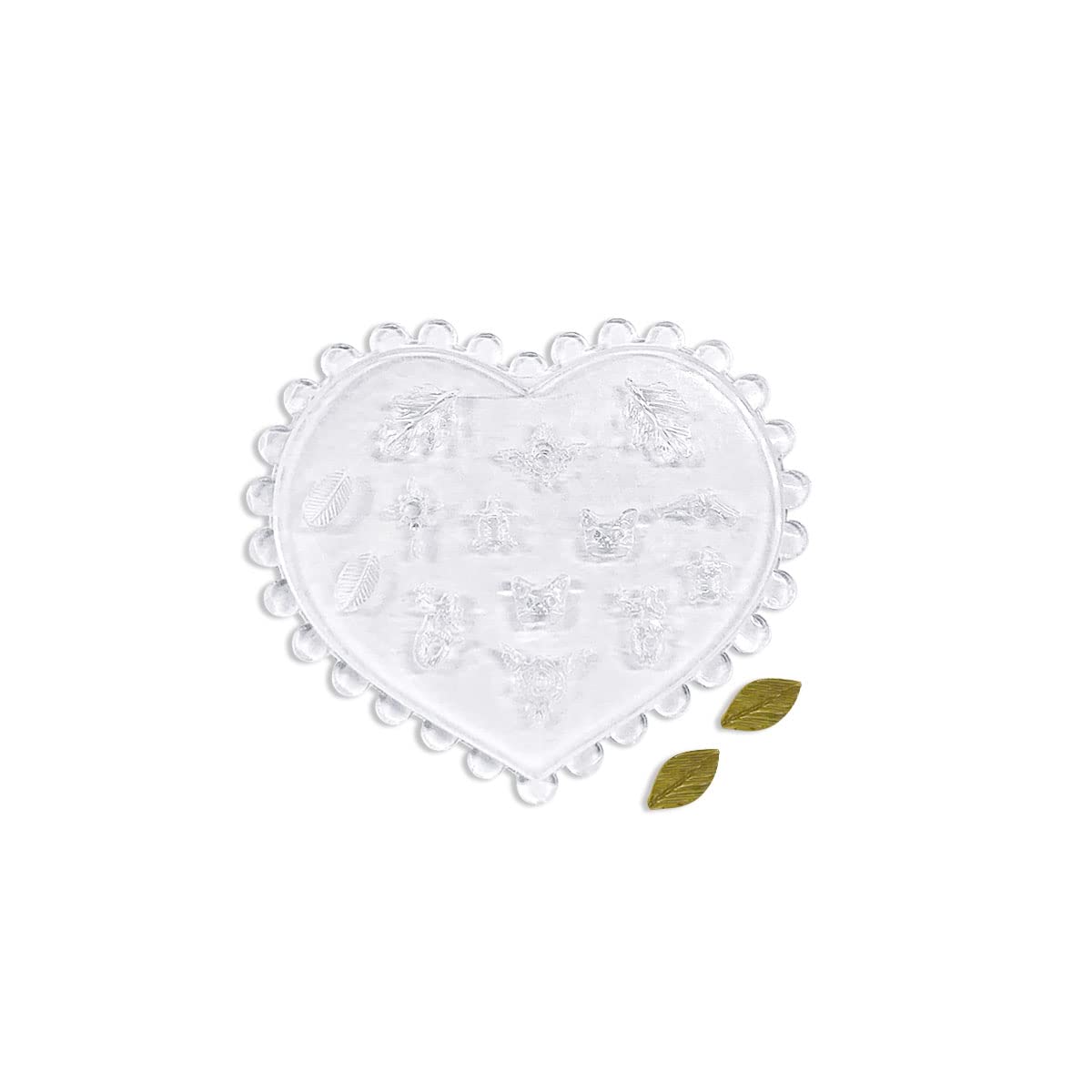 3D Silicone Nail Art Mold Small Flowers Nail Decorative for Nail Manicure Decorations Resin Casting Molds (Dog)