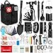 Survival Kit 250pcs, Emergency Survival Gear Kit Survival Tool Emergency Blanket Multi-Tool Axe Shovel First Aid Kit for Wilderness Camping Hiking First Aid for Earthquake, Gifts for Men Women