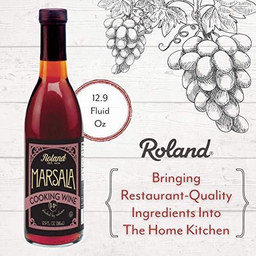 Roland Foods Marsala Cooking Wine, Sourced in the USA, 12.9 Fl Oz Bottle